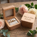 Personalisierte Ringbox aus Holz mit Lasergravur – Marie & Lukas – aadesigners